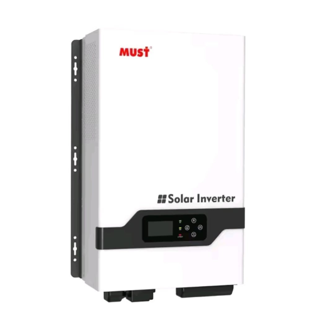 Inversor solar MUST de pared con pantalla LCD